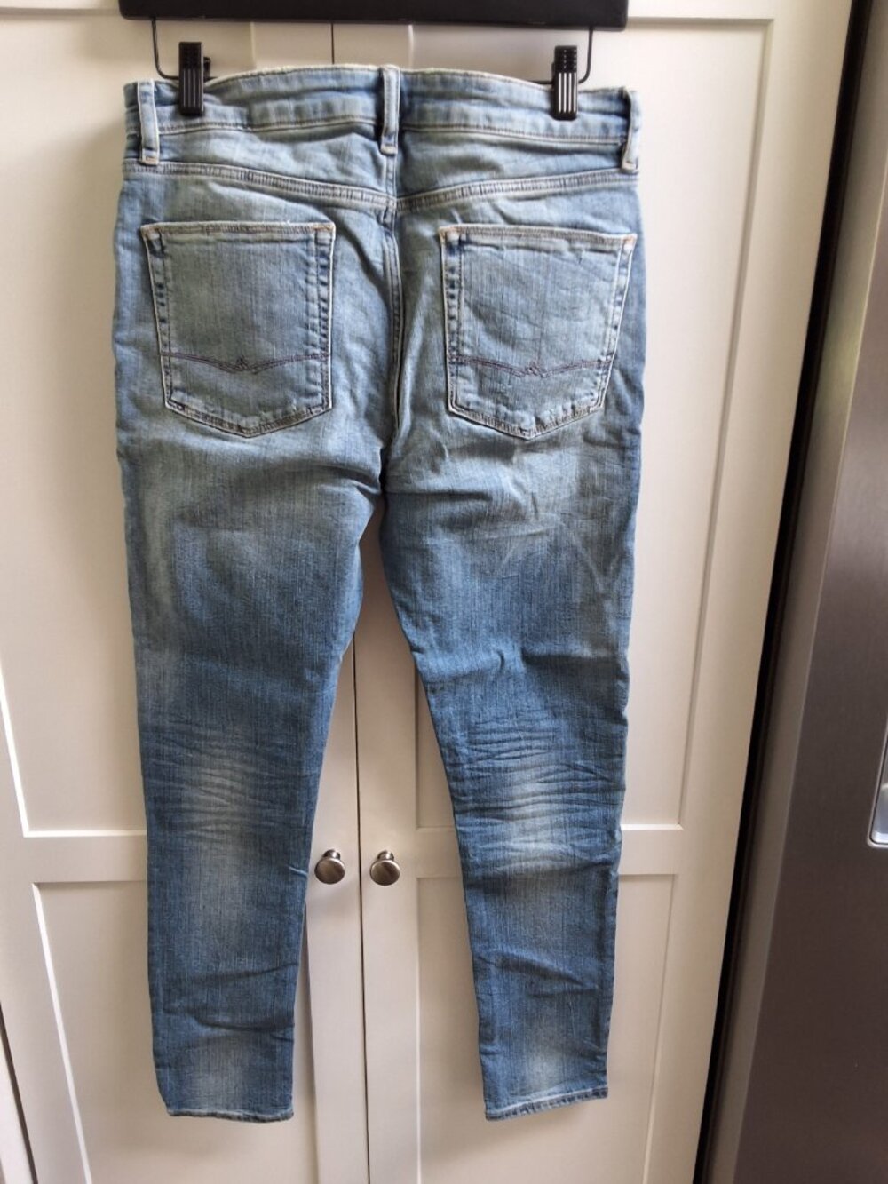Asos Distressed Ripped Skinny Jeans - Picture 2 of 7